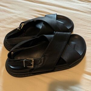 Alohas Marshmallow Sandal in Black
